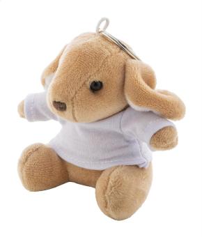 BunnyFob plush bunny keyring Brown