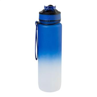 Sipgrade RPET motivational bottle Aztec blue