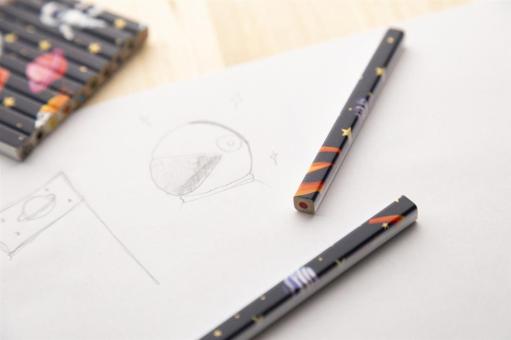 Printcil 12-teiliges Bleistiftset Weiß