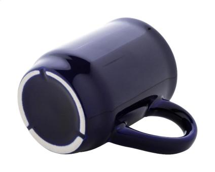 Marknad stapelbarer Keramikbecher Dunkelblau