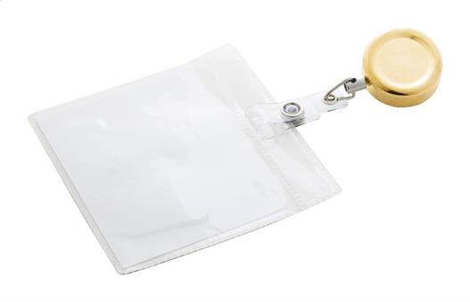 Backstage Ausweishalter Gold