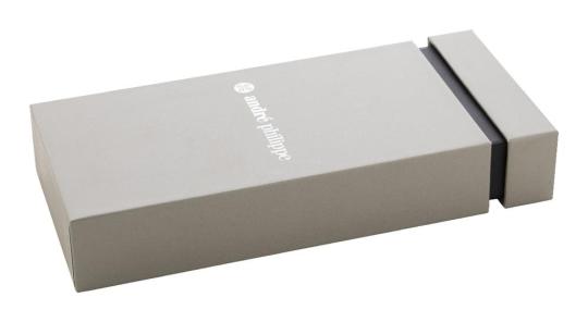 Tissage Schreibset Dunkelgrau