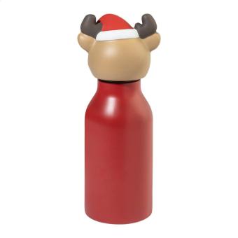 Nordflaska Isolierflasche, Rentier Amerika rot