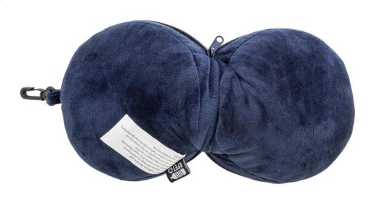 Dreamfly RPET travel pillow Dark blue