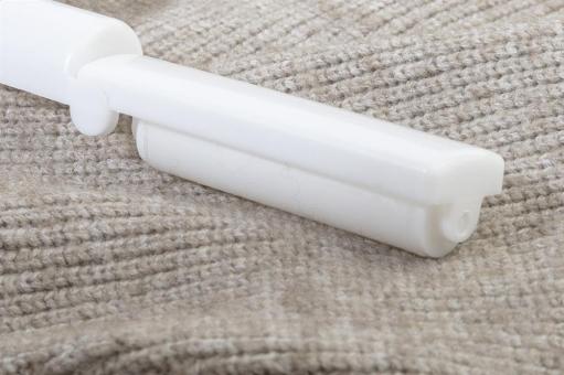 Fluffy RPP reusable lint roller White
