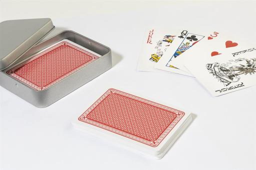 Spades Spielkarten Silber