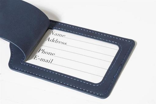 TwinPass RPU passport and tag set Dark blue