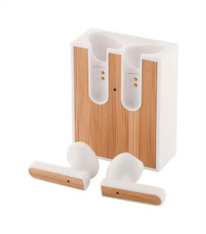 Rabsody Bluetooth-Kopfhörer, natur Natur,weiß
