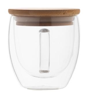 Grobina Mini Thermotasse aus Glas Natur