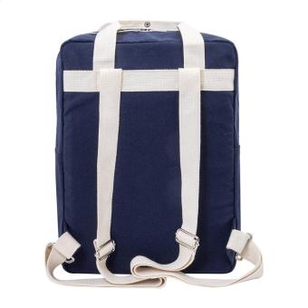 Rekan Back Rucksack aus recyceltem Canvas Blau