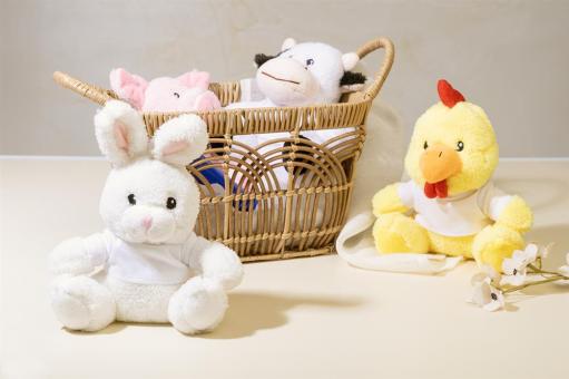 Rebunny RPET Plüschhase Weiß