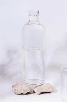 Agua Glasflasche Transparent