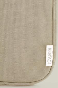 Rebyss Comp recycled canvas laptop bag Fawn