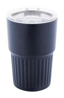 Streaky Grab Thermobecher Dunkelblau