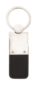 Rokke keyring Silver/black