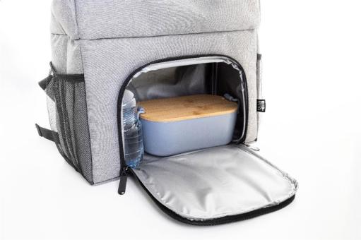 Chilltop RPET-Kühlrucksack Grau