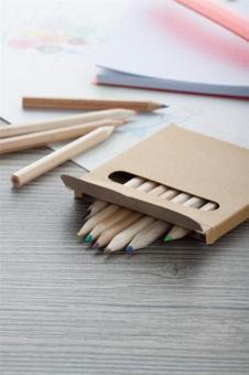 Lea set of 12 pencils Nature