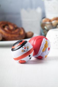 Santa Claus Antistressball Rot