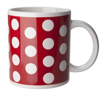 Art mug set Red/white