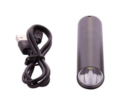 Chargelight rechargeable flashlight Black