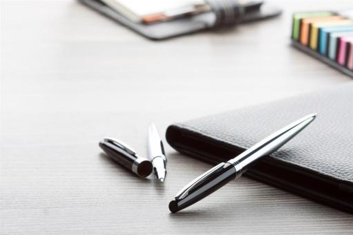 Station pen set Silver/black