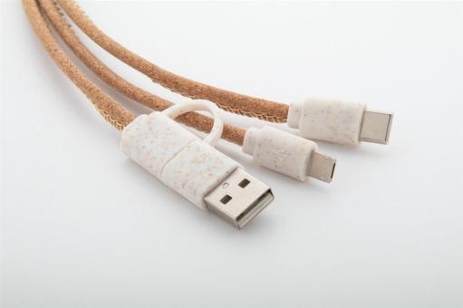 Koruku USB Ladekabel Natur