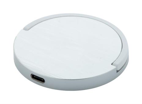 RaluHold Magnetischer Wireless-Charger Silber