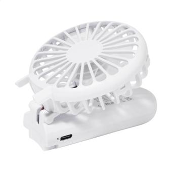 Chilly RABS Wiederaufladbarer Handventilator Weiß