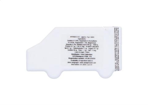 TruckMint mint dispenser White