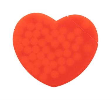 HeartMint mint dispenser Red