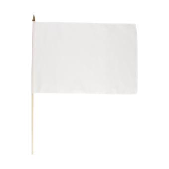 Flag "Wood" White