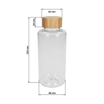 Drink bottle "Natural" clear-transparent, 1.0 l Transparent