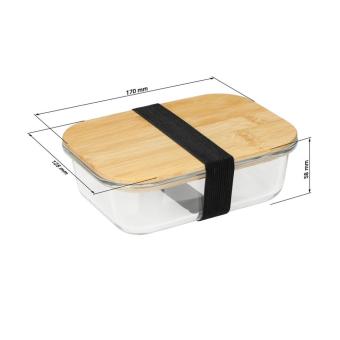 Glass box "Balance" 17x12,6x5,5 cm Transparent