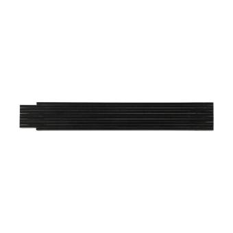 Ruler "Craft" 2 m, colour Black