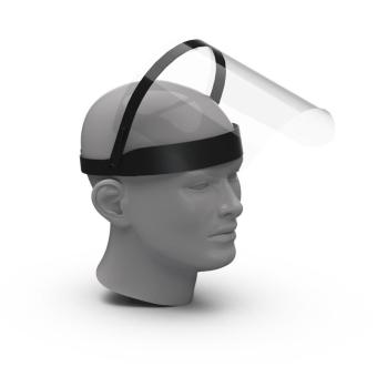 Gesichtsvisier "Protection" Schwarz