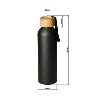 Aluminiumflasche "Bamboo" 0,6 l Blau