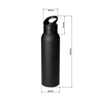 Aluminium Bottle "Houston", 0.6 l Aztec blue