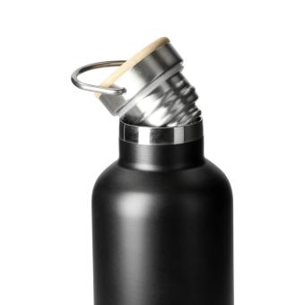 Vakuum Flasche "Cascada" 1,0 l Silber