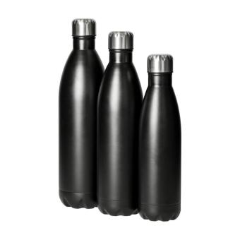 Vakuum Flasche "Colare" 0,5 l Schwarz/schwarz