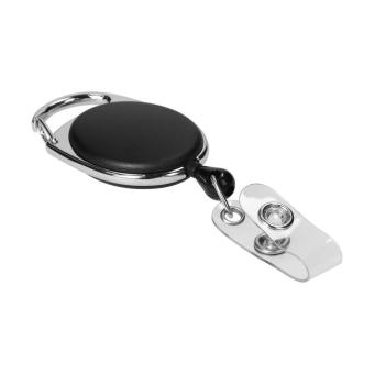Badge holder "Badge" Black/silver