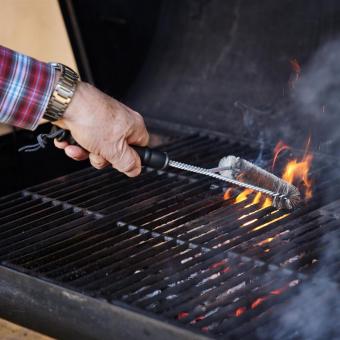 Barbecue brush Silver