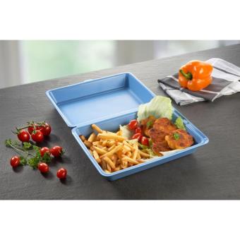Menübox "ToGo" XL, ohne Trennstege Braun