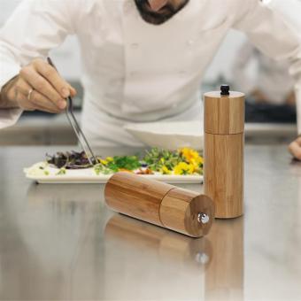 Salt and pepper mill set "Grind" Nature