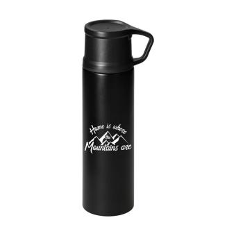Vakuumflasche "Kibo", 500 ml Schwarz
