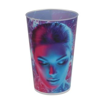 Drinking cup "Vital" 200ml Milky transparent