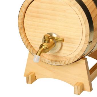 Wooden barrel "Timber", 2 l Nature