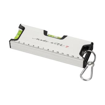 Spirit level "Misura" 15,5 cm White