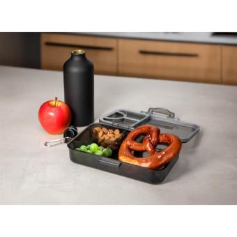 Vorratsdose "Triva" Transparent schwarz