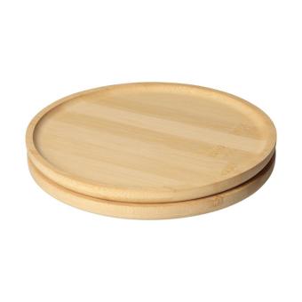 Bamboo plate "Zuma", small Nature