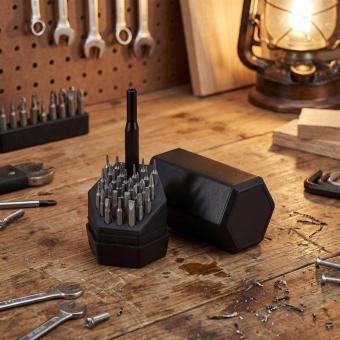 Screwdriver set ‘BitPro’ Black